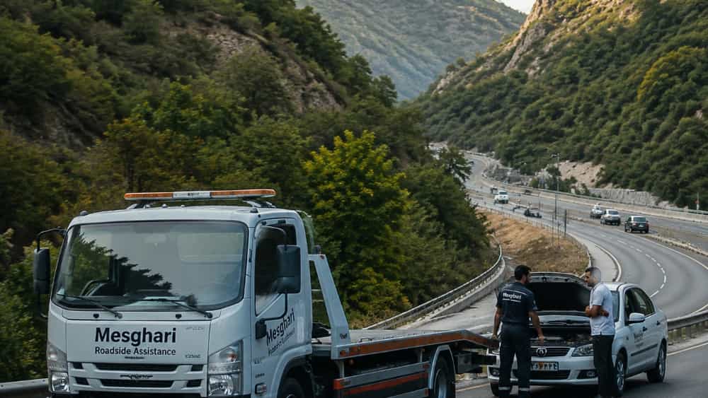 شماره بهترین امداد خودرو در مسیر کرج به چالوس